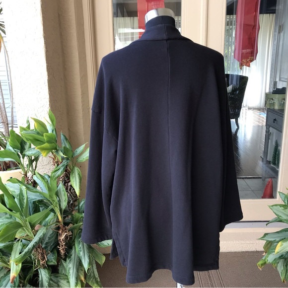 EILEEN FISHER PRE-OWNED ORGANIC COTTON FRENCH TERRY SET size large - Picture 6 of 11